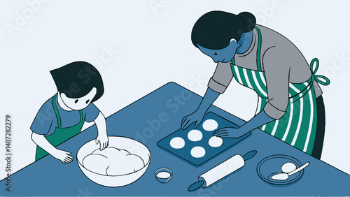 Baking Bond: Crafting Heartwarming Memories in the Family Kitchen