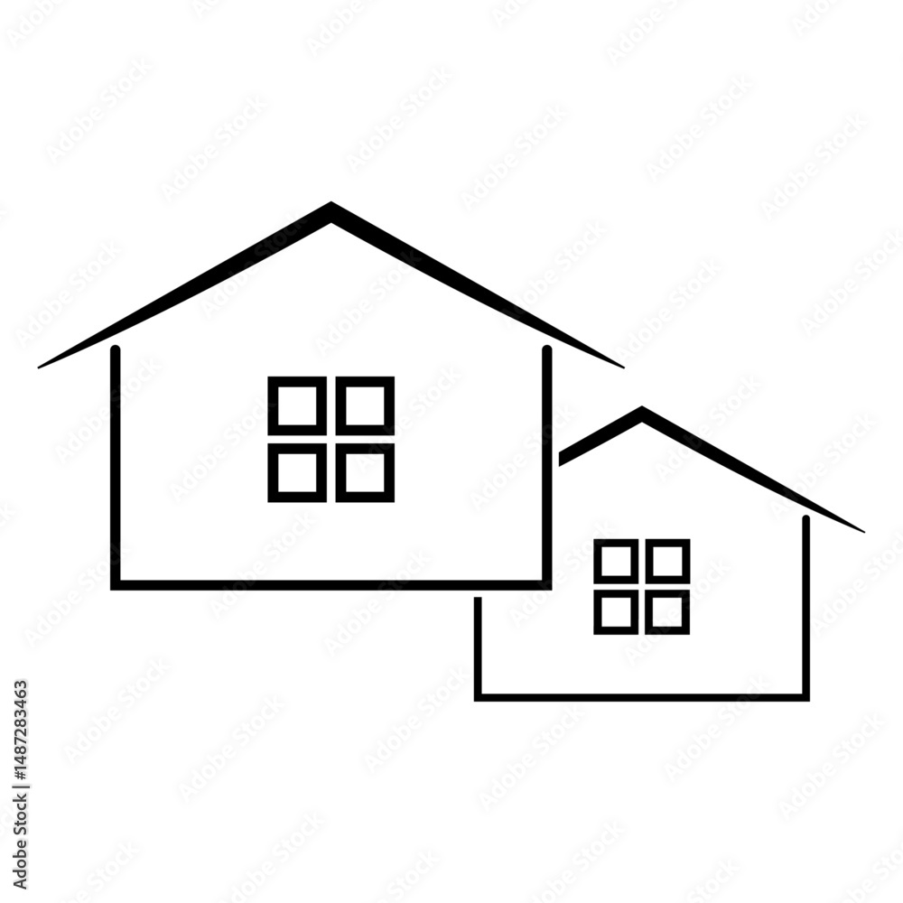 Double Home Icon – Minimal Line Vector Symbol
Twin House Outline – Real Estate Vector Icon
Dual Home Icon – Modern Line Art Vector Design Double Home Icon – Minimal Line Vector Symbol
Twin House Outline – Real Estate Vector Icon
Dual Home Icon – Modern Line Art Vector Design