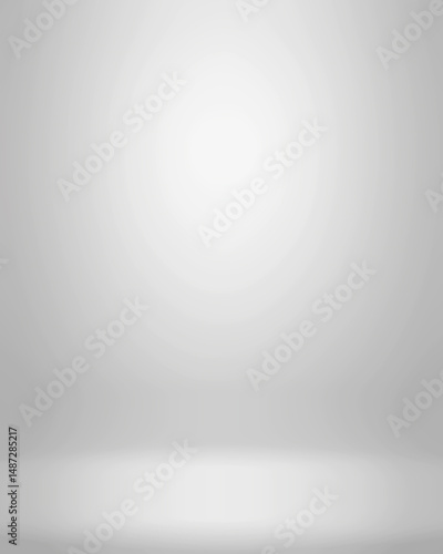 Clear empty photographer studio background Abstract, background texture of beauty dark and light clear blue, cold gray, snowy white gradient flat wall and floor in empty spacious room winter interior.