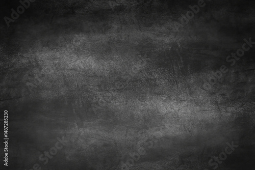 Old black background. Grunge texture. Blackboard Chalkboard Concrete.

