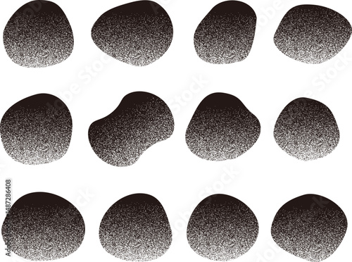 流体シェイプ　ノイズグラデーション