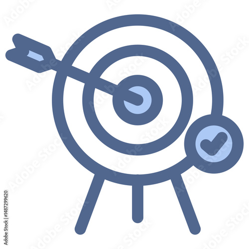 Target Blue Icon
