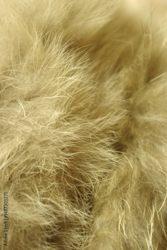 毛足の長いファー