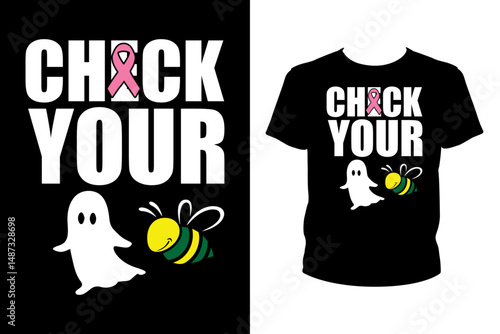 Check your boo bee Quotes svg, Cancer Svg, t-shirt design for prints, Cancer t-shirt design cut file