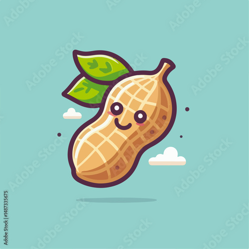 peanut vector illustration 