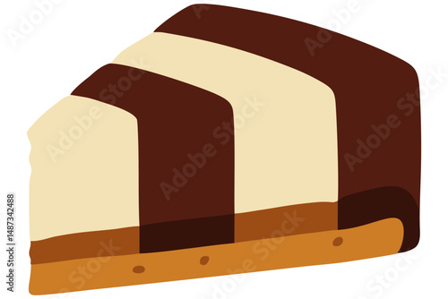 Vector Illustration of Sliced Bread