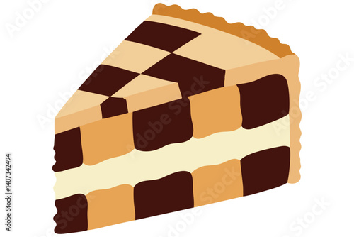Vector Illustration of Sliced Bread
