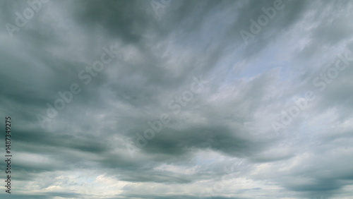 Dynamic Cloud Formation Creates an Overcast Sky That Captivates the Eye and Imagination
