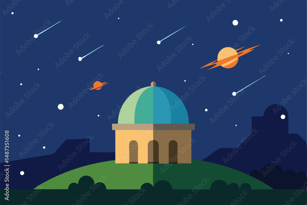 Naklejka premium space shuttle launch