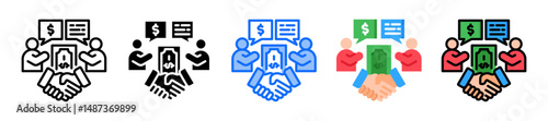 Salary Negotiation Icon