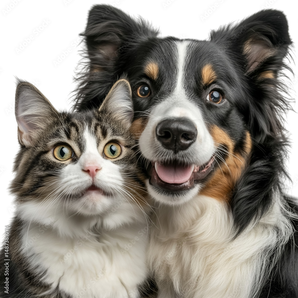 australian shepherd and a dog australian shepherd and a dog