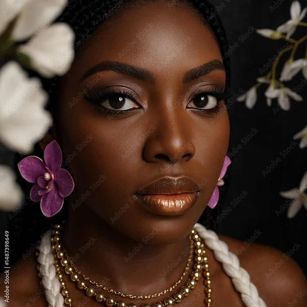 Portrait femme africaine Portrait femme africaine