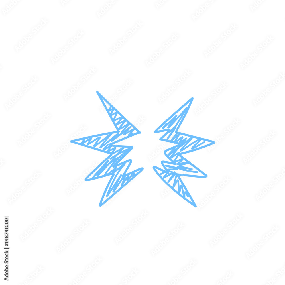 Obraz premium comic effect doodle icon