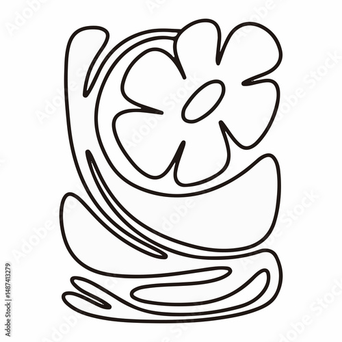 colouring pictures of various flowers