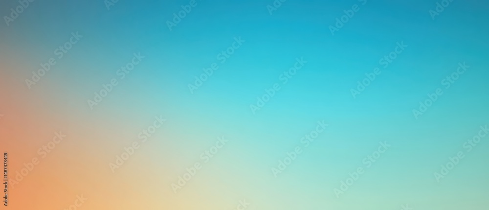 Naklejka premium Colorful gradient background design smooth blue and orange for creative projects website banners abstract art digital wallpaper aesthetic bright hues.