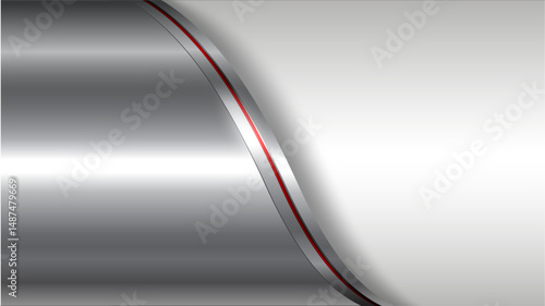Metal background shiny silver chrome metallic silver polished steel texture wallpaper.