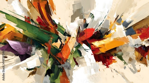 inspired paint splash explosion with chaotic energy