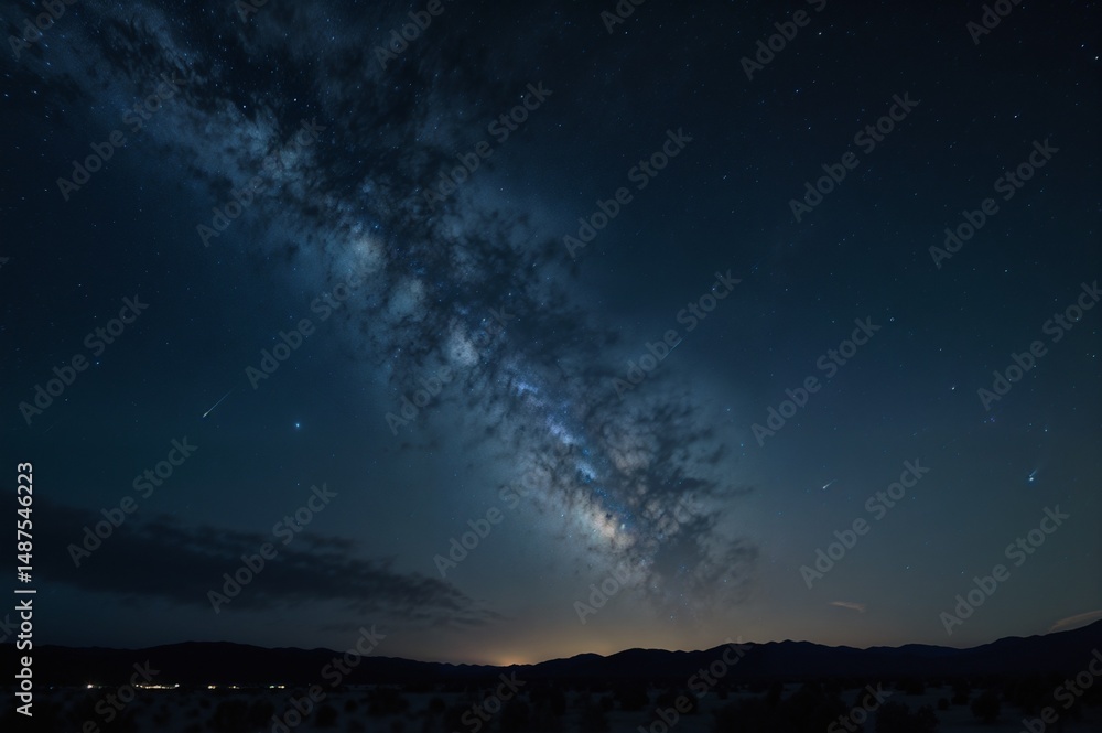 Fototapeta premium starry night sky