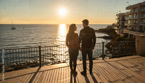 le couple en amoureux
