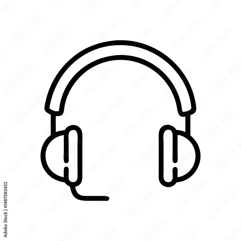 headphones isolated on white headphones isolated on white