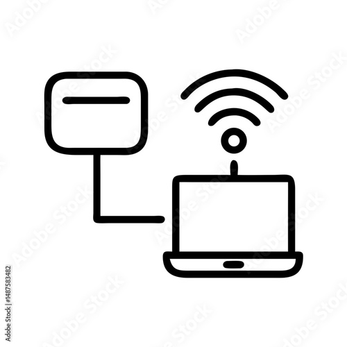 laptop and mobile phone