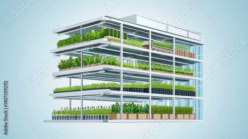 Vertical Farming: Innovative Green Building Design