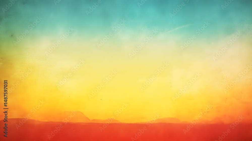 Fototapeta premium A colorful, textured, and muted background with blended hues.