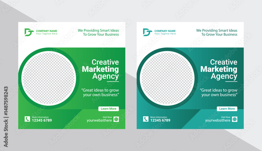 Business Social Media Post Template Business Social Media Post Template