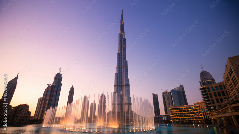 Fototapeta premium Downtown Dubai