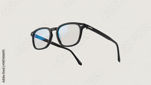 Eyeglasses isolated on a white background