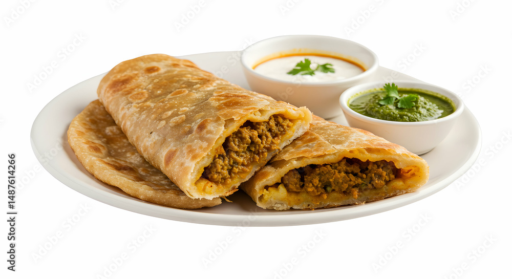 Delicious Keema Paratha Recipe Indian Flatbread Delicious Keema Paratha Recipe Indian Flatbread