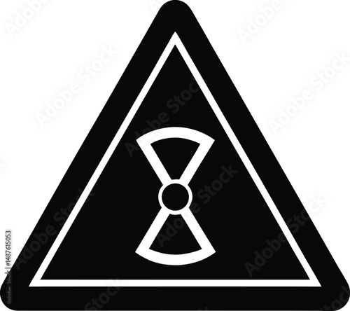 radiation hazard sign