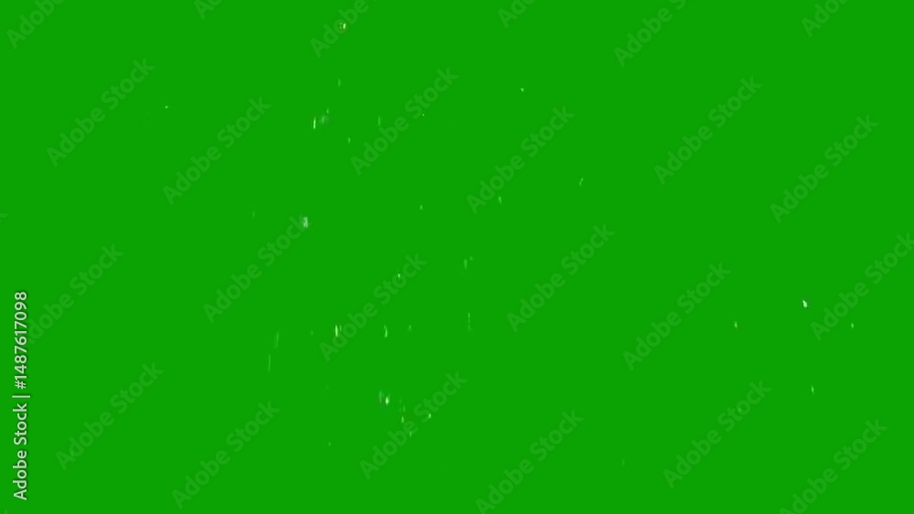 Water splash, water blast underwater explosion, object hitting the water surface, green screen background, Waterfall Green Screen footage background