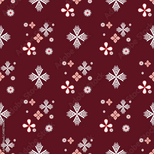 The geometric ethnic pattern of traditional style. Navajo, America Indian patterns. Design for background, wallpaper, clothing, wrapping, Batik, fabric, and prints. Vector illustration.