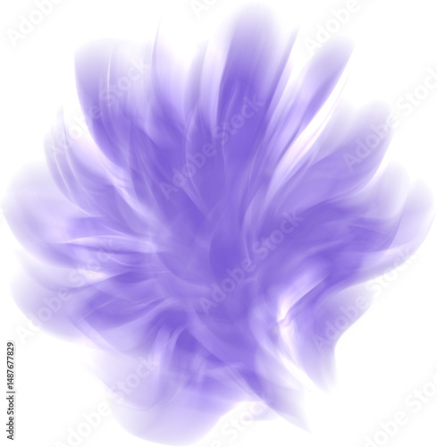 blurred gradient abstract purple flower