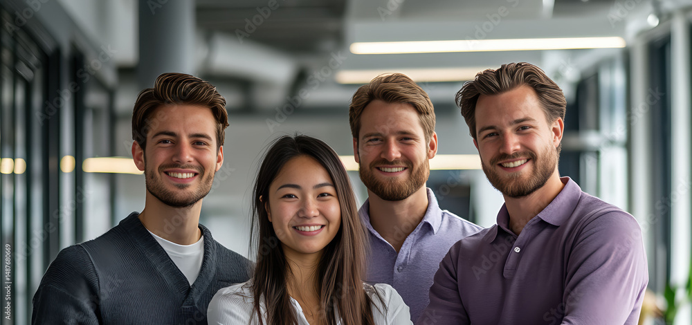 A dynamic group works together, reflecting harmony, expertise, and professionalism in a sophisticated workplace. A dynamic group works together, reflecting harmony, expertise, and professionalism in a sophisticated workplace.