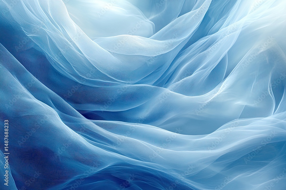 Obraz premium Simple abstract light blue background