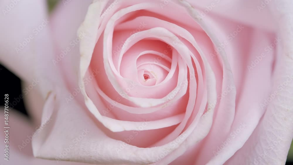A stunning and beautiful closeup of a pink rose is captured in its full and vibrant bloom A stunning and beautiful closeup of a pink rose is captured in its full and vibrant bloom