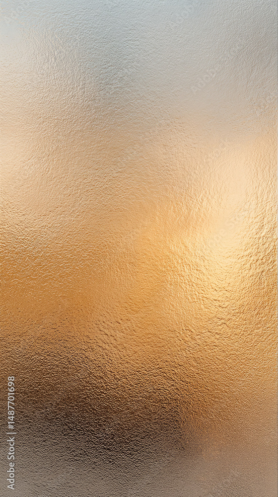 Naklejka premium Frosted glass with warm tones and soft texture