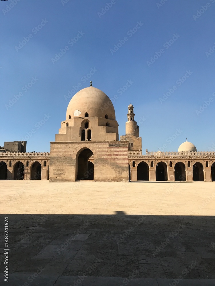 Naklejka premium Ibn Tolon Mosque, Cairo