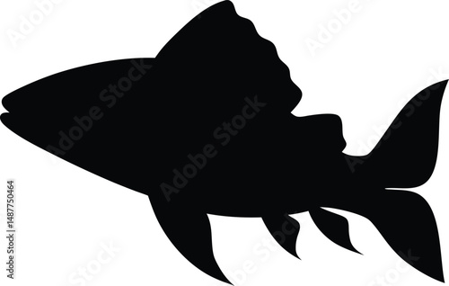 walleye fish silhouette