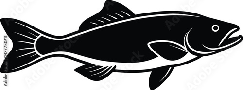 walleye fish silhouette