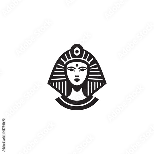 Queen cleopatra logo