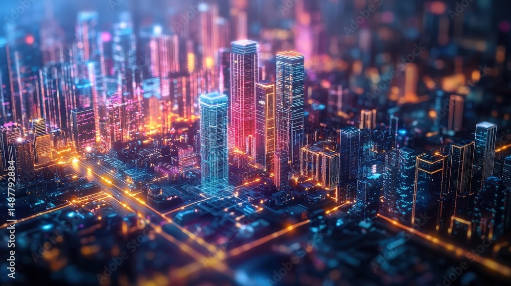 A smart city government center where AI manages public services, digital citizenship IDs streamline bureaucracy, and data-driven policies improve daily life A smart city government center where AI manages public services, digital citizenship IDs streamline bureaucracy, and data-driven policies improve daily life