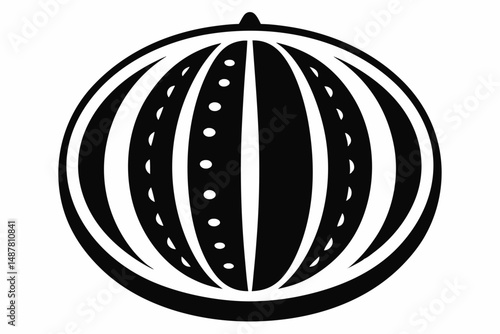 watermelon vector on white background