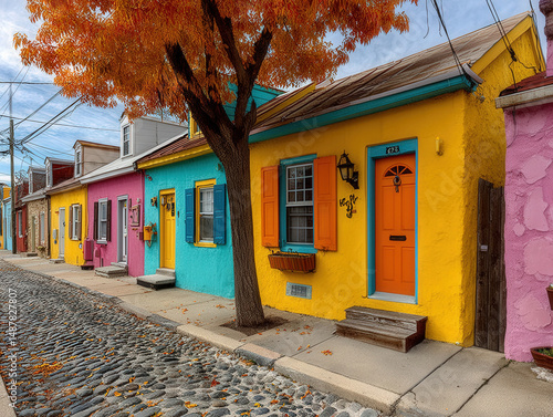 Charming exterior shot of h...