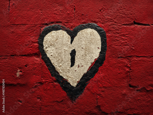 Red Heart Background