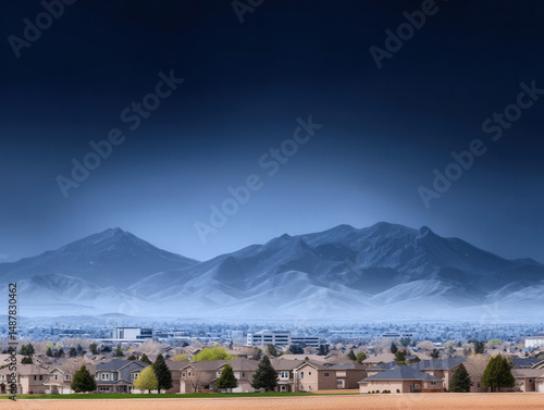 Scenic view of Broomfield, ...