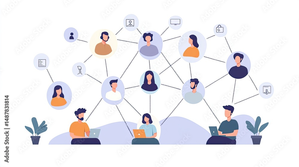 Digital networking app with AI-based connections. Digital networking app with AI-based connections.