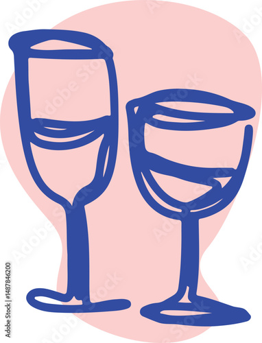 Winemaking. The process of making wine. Drawing, engraving, ink, line art, vector	

